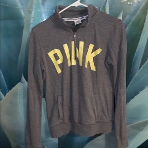 PINK quarter zip